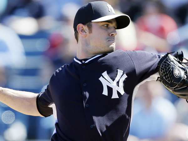 David Robertson is the new Yankees closer with the retirement of Mariano Rivera. (Charlie Neibergall/AP)